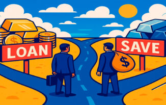 Finding the Middle Path: Blending Borrowed Funds with Long-Term Savings